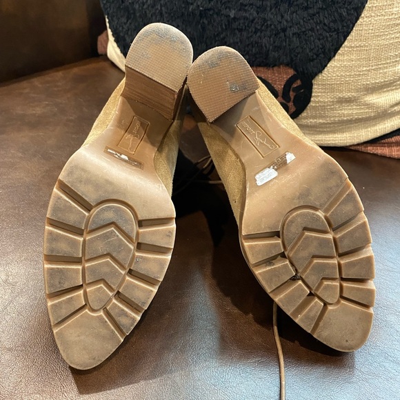 Jessica Simpson high heel suede boots - Picture 3 of 6